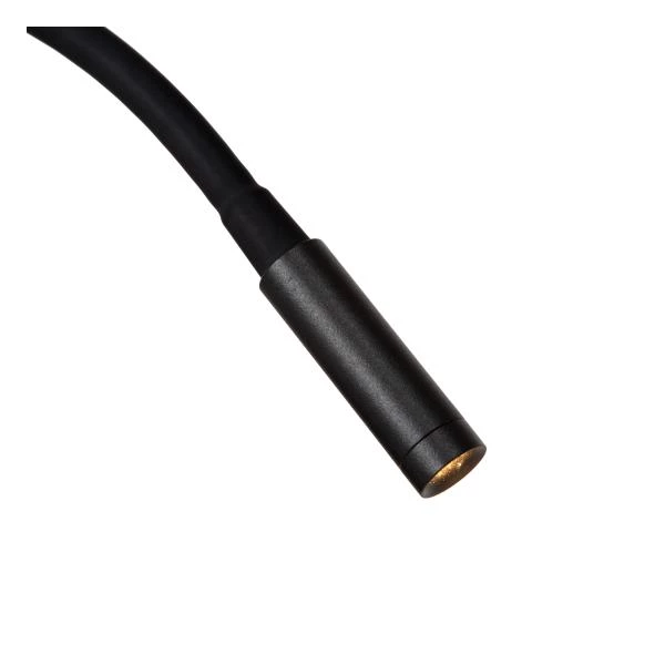 Lucide Premium ASJA - Foco de pared / Lámpara de pared Recargable - Batería/acumulador - LED 3 StepDim - 1x3W 2700K - Negro - detalle 1